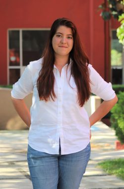 María García de la Cadena López Sánchez, Tesorera  (alumno de 4to cuatrimestre de la Licenciatura en Derecho y Ciencias Políticas).