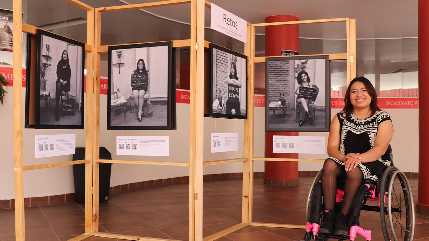 Metas, pasiones y retos: mujeres con discapacidad, mirada de Jen Mulini